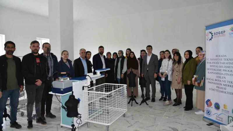 Doğal kök boya Sındırgı’da üretilecek