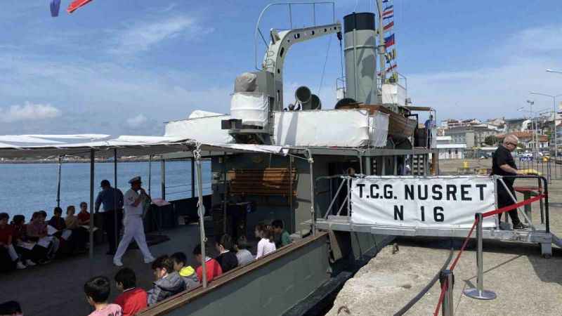 TCG Nusret Gemisi Sinop’ta