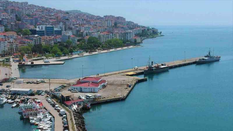 TCG Nusret Gemisi Sinop’ta