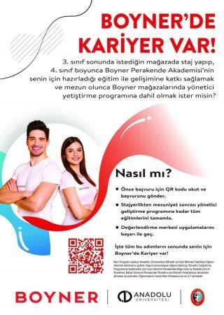 Anadolu Üniversitesi öğrencilere yöneticilik kapılarını açmaya devam ediyor