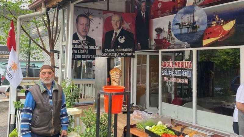 Erdoğan’ın zaferi için döner ve tulumba dağıttı