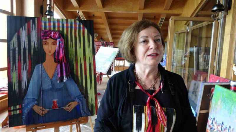 Ressamlar Rize’yi tuvallerine yansıttı