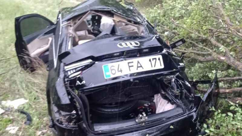 Kütahya'daki kazada bir kişi hayatını kaybetti