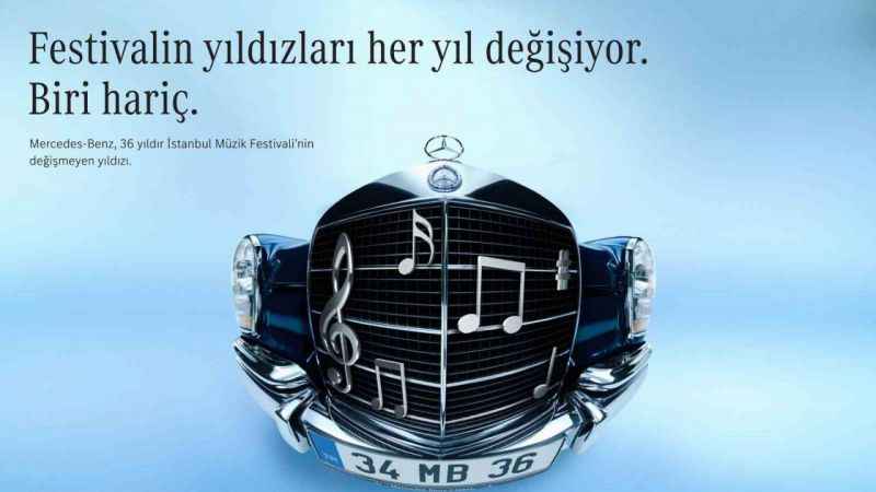 Mercedes-Benz’den İstanbul Müzik Festivali’ne destek