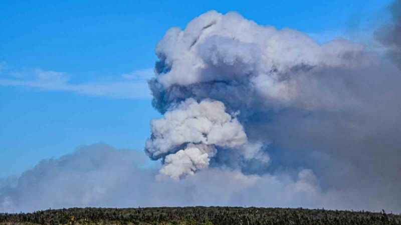 Kanada’da orman yangınlarının yaşandığı bölge tahliye ediliyor