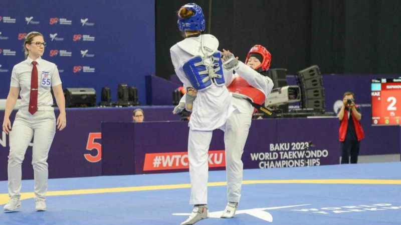 Tekvandocumuz Merve Dinçel yarı finalde