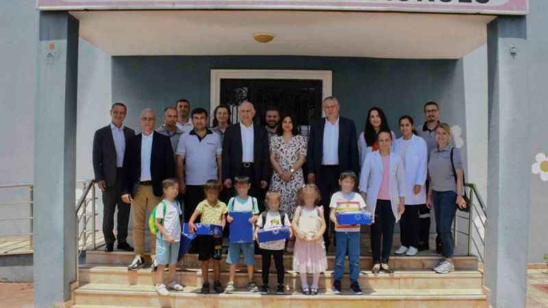 Kibar Holding’den depremzede çocuklara ziyaret