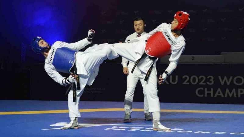 26. Dünya Tekvando Şampiyonası’nda çifte altın madalya