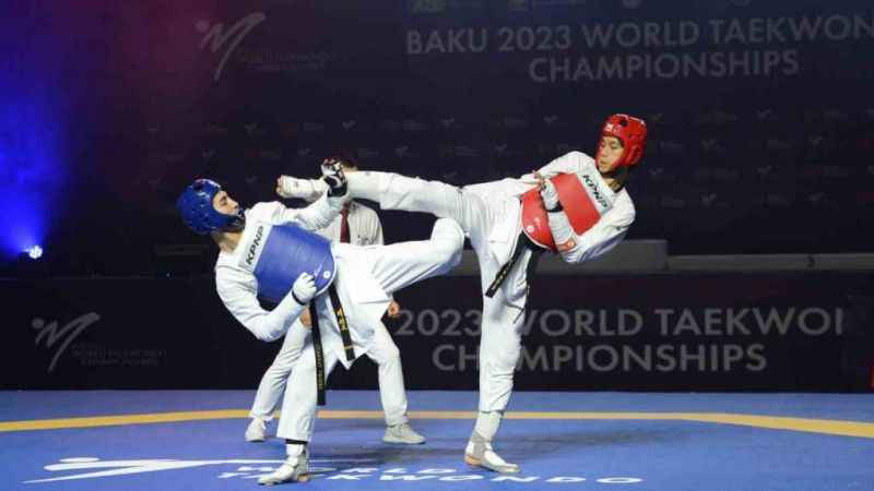 26. Dünya Tekvando Şampiyonası’nda çifte altın madalya