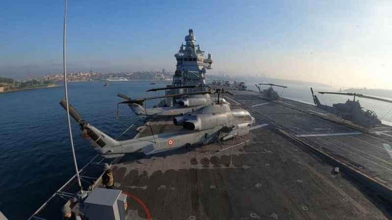 TCG Anadolu gemisini İstanbul’da 36 günde 221 bin 622 kişi ziyaret etti