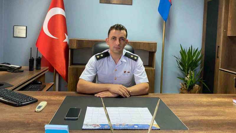 Manyas İlçe Jandarma Komutanı Mevlüd Ergül göreve başladı