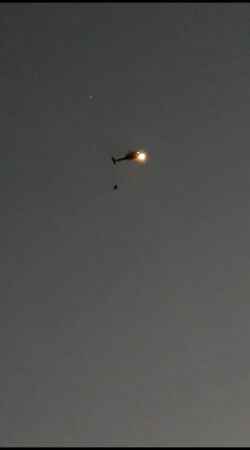 Bolu’daki orman yangınına gece görüşlü yangın söndürme helikopterleri sevk edildi