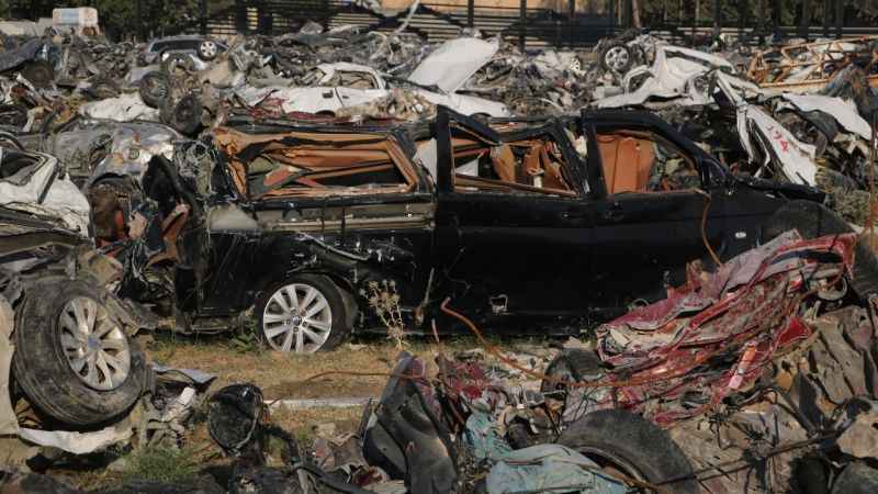 Enkazdan çıkarılan araçların akıbeti belli oldu