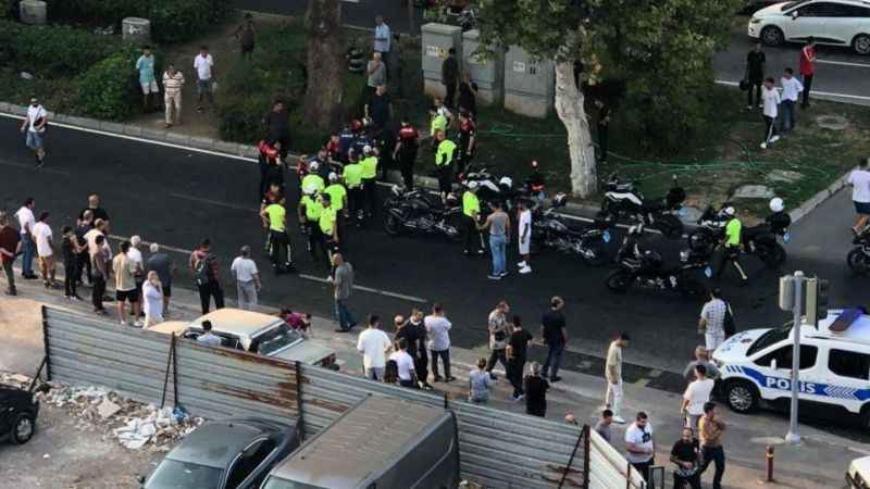 Polise silah çeken gaspçı vurularak etkisiz hale getirildi