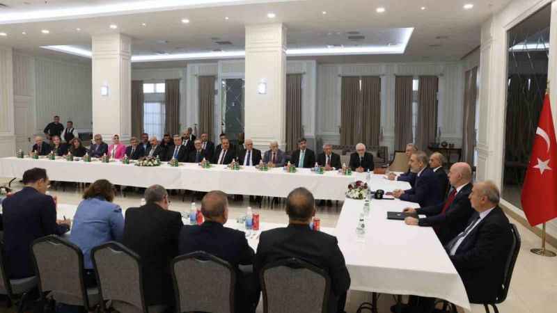 Bakan Fidan, Irak Türkmen Cephesi heyeti ile görüştü