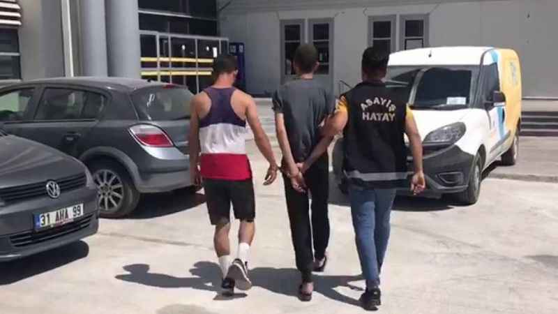 Kombi hırsızları yakalandı