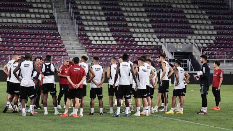 Beşiktaş, Dinamo Kiev maçı hazırlıklarını tamamladı