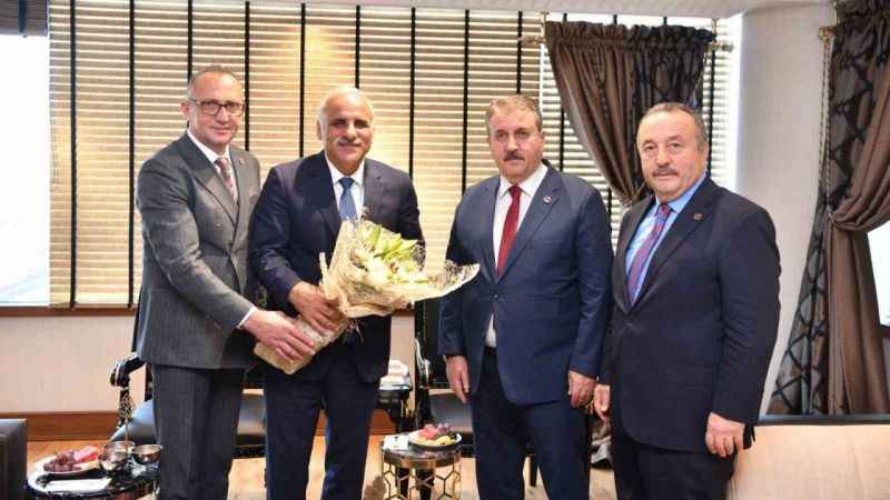 BBP Genel Başkanı Destici, Trabzon’da