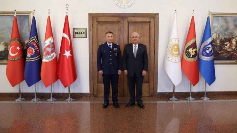 Bakan Güler, uzaya gidecek ilk Türk Hava Kuvvetleri pilotunu kabul etti