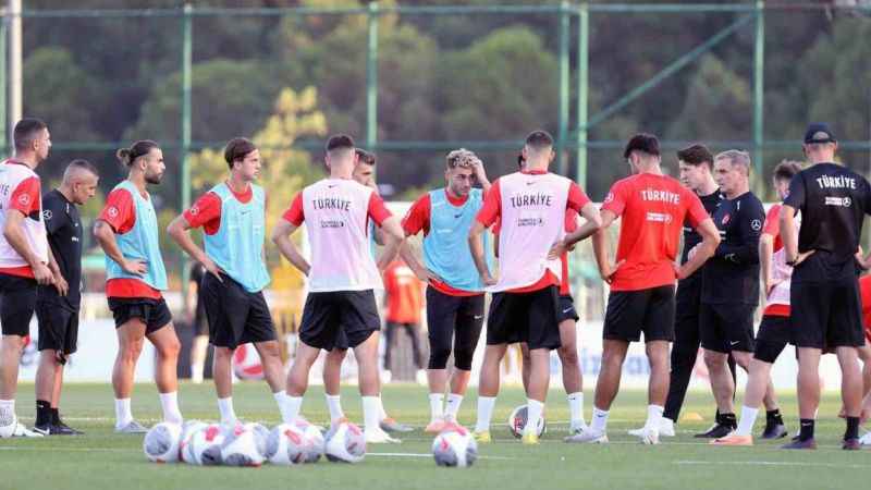 A Milli Futbol Takımı, Ermenistan maçı hazırlıklarını sürdürdü