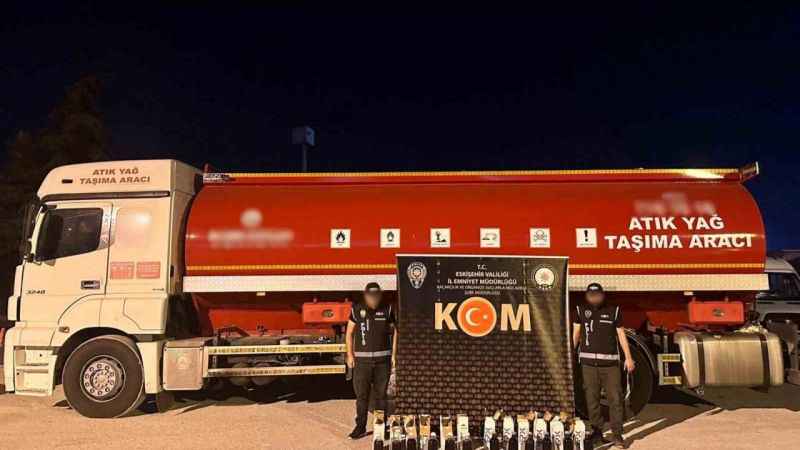 12 bin 754 litre kaçak/karışımlı akaryakıt ele geçirdi
