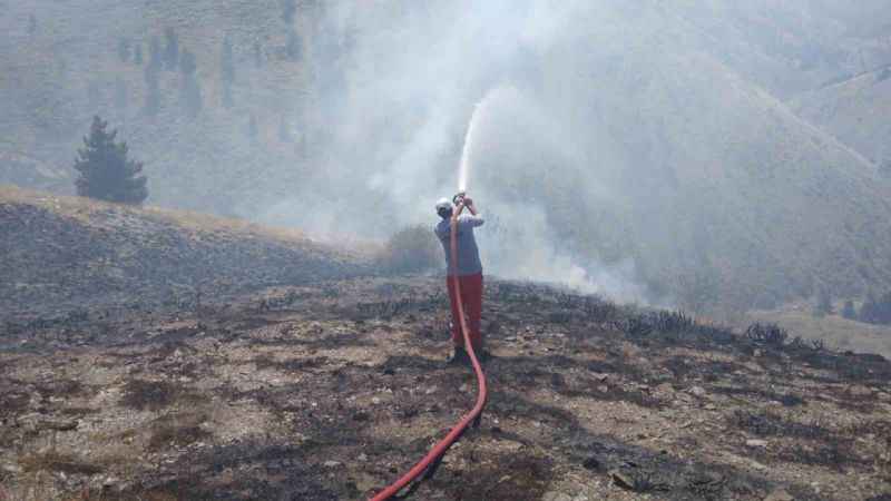 Isparta’da çıkan orman yangını kontrol altına alındı