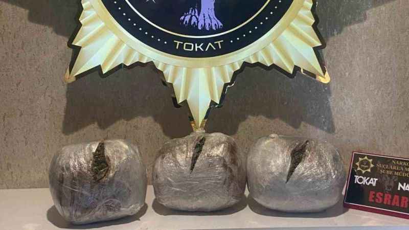 Tokat’ta uyuşturucu operasyonu: 1 kişi tutuklandı