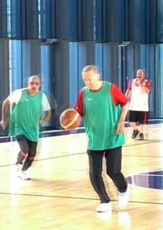 İşte Cumhurbaşkanı Erdoğan’ın basketbol performansı