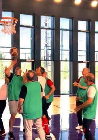 İşte Cumhurbaşkanı Erdoğan’ın basketbol performansı