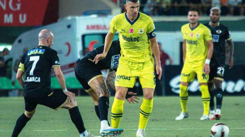 Trendyol Süper Lig: Corendon Alanyaspor: 0 - Fenerbahçe 1 