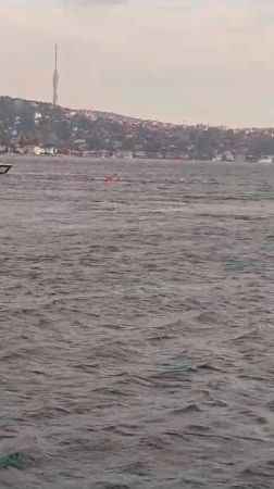 Beşiktaş’ta tekne alabora oldu, 4 kişi kurtarıldı