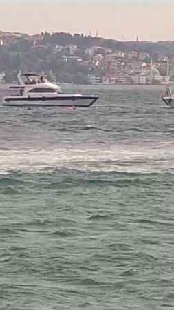 Beşiktaş’ta tekne alabora oldu, 4 kişi kurtarıldı