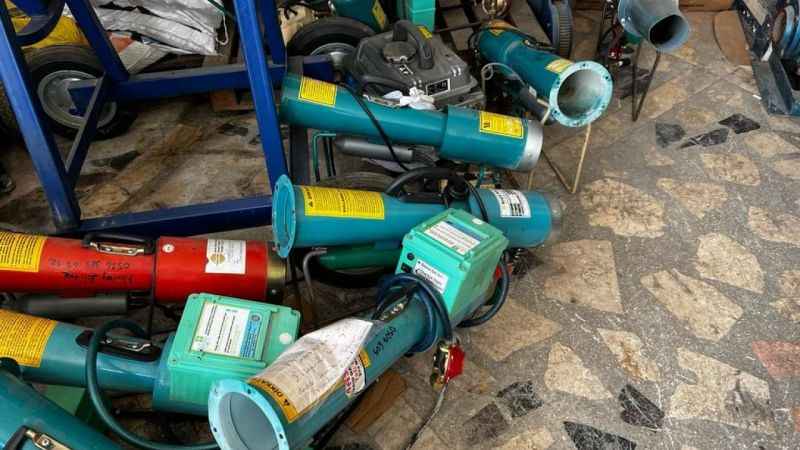 Domuzların talanına karşı çiftçilerden piknik tüplü ’ses bombası’ önlemi