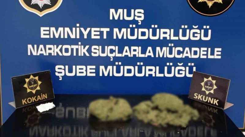 Muş’ta uyuşturucu operasyonu: 4 gözaltı