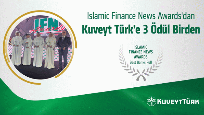 Kuveyt Türk’e IFN Awards’ta 3 ödül birden