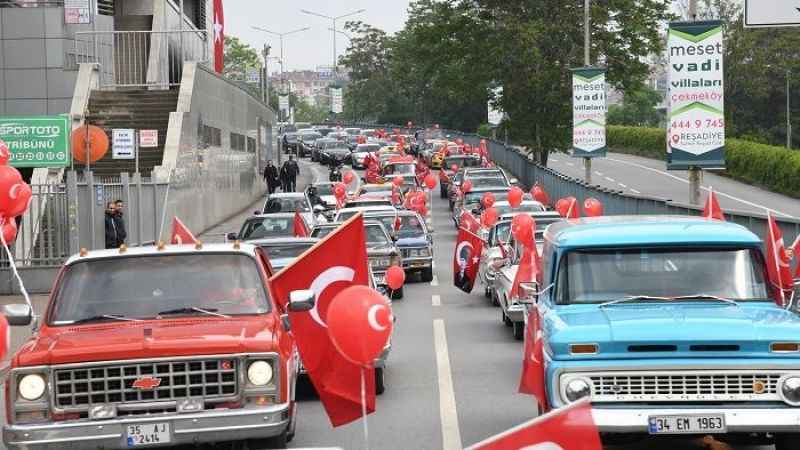 19 Mayıs kutlamalarının adresi Kadıköy yine rengarenk