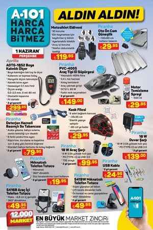 Avantajlı fiyatlarıyla teknolojik ürünler bu hafta A101’de