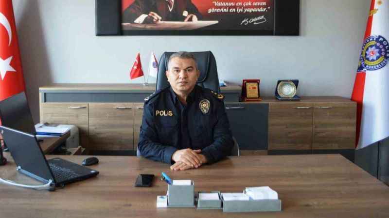 Ayvalık’ın yeni ilçe emniyet müdürü Çakır görevine başladı