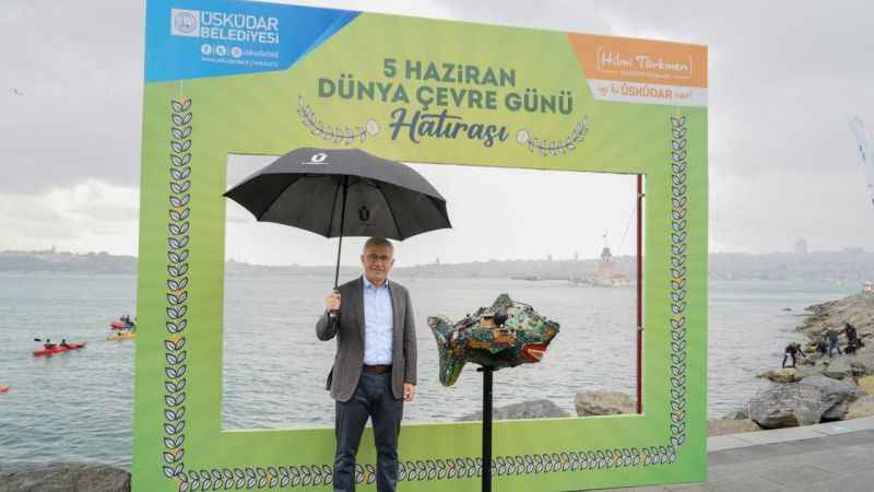 Restorasyonu tamamlanan Kız Kulesi'nin deniz dip temizliği de yapıldı