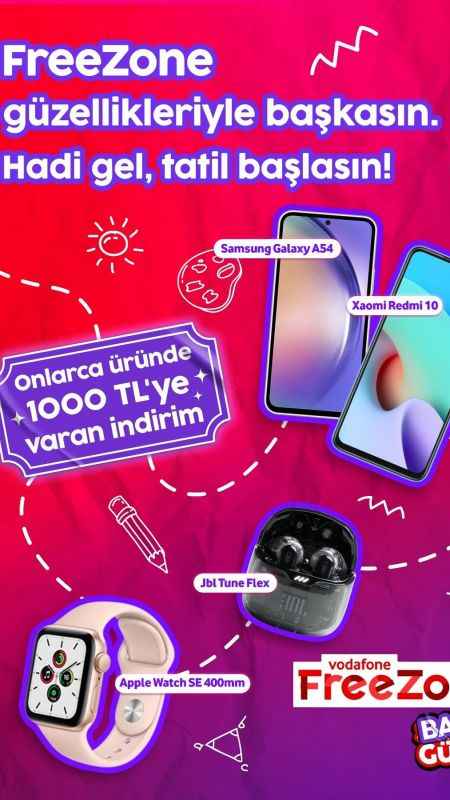 Vodafone Freezone’dan karne kampanyası Vodafone Freezone’dan karne kampanyası