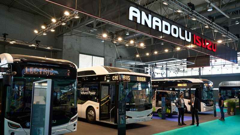 Anadolu Isuzu, yenilikçi ve çevreci araçlarını UITP Zirvesi’nde sergiledi