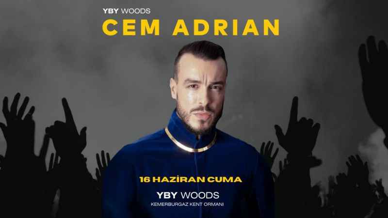 Cem Adrian ücüncü kez İstanbul’da