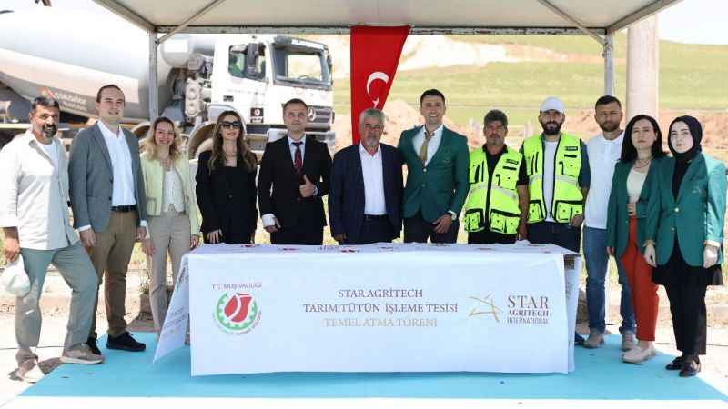 Avrupa'nın en büyük tütün işleme fabrikası Muş'ta açılıyor