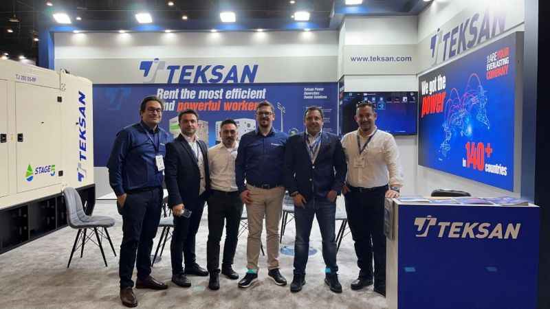 Teksan, Avrupa’nın en büyük kiralama fuarına katıldı