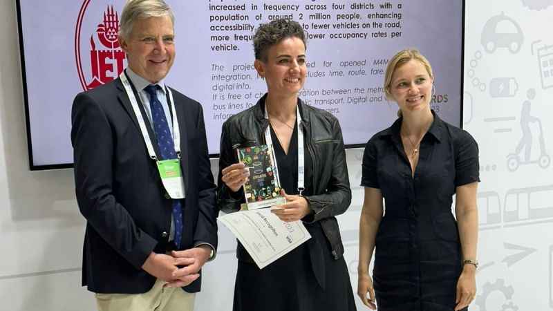 İETT’ye Uluslararası Toplu Taşıma Ödülü