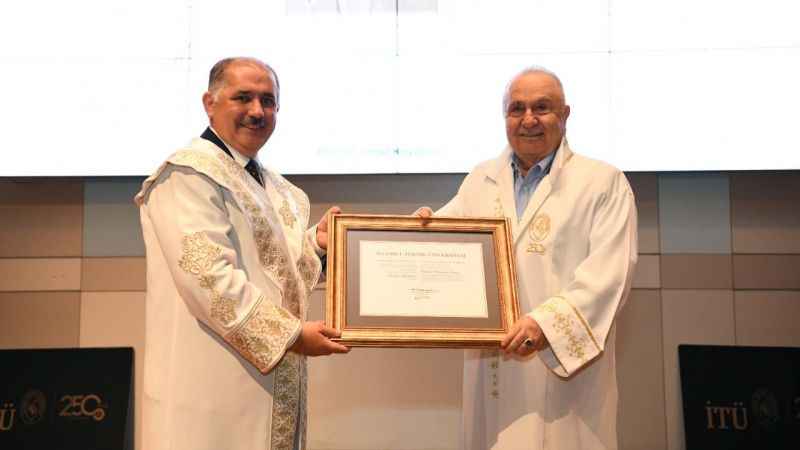 Bedrettin Dalan’a İTÜ'den Fahri Doktora Unvanı