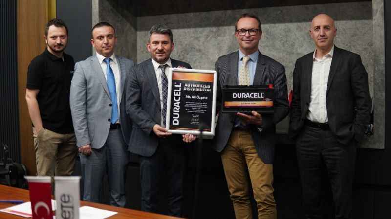 Duracell Otomotiv Aküleri artık Türkiye'de satışa sunulacak