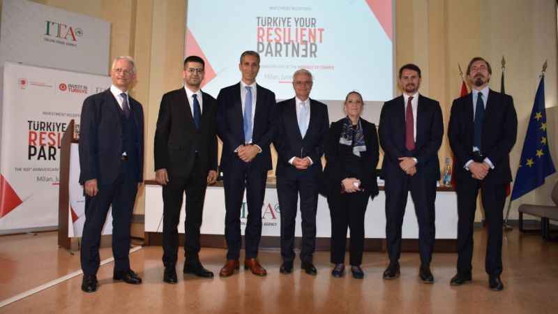 “Türkiye Yüzyılı Yatırım Resepsiyonu” Milano’da gerçekleştirildi