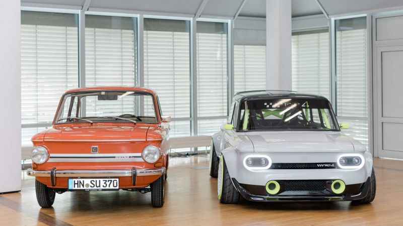 Audi Neckarsulm stajyerlerinden e-tron gücünde bir klasik