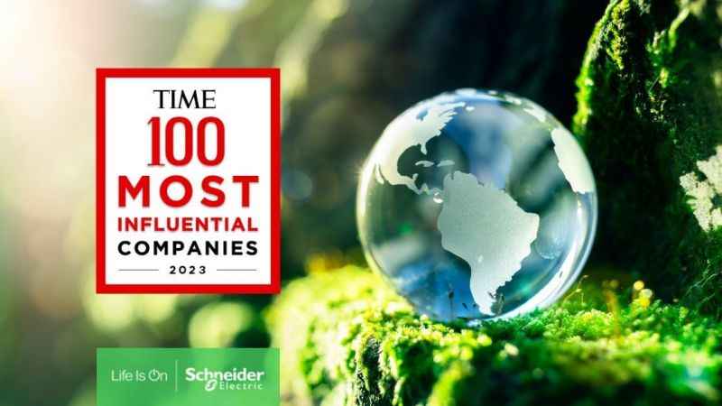 Schneider Electric, TIME100 En Etkili Şirketler Listesinde Yer Aldı